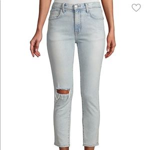 NWT Current Elliot Vintage Slim Cropped Jeans 31